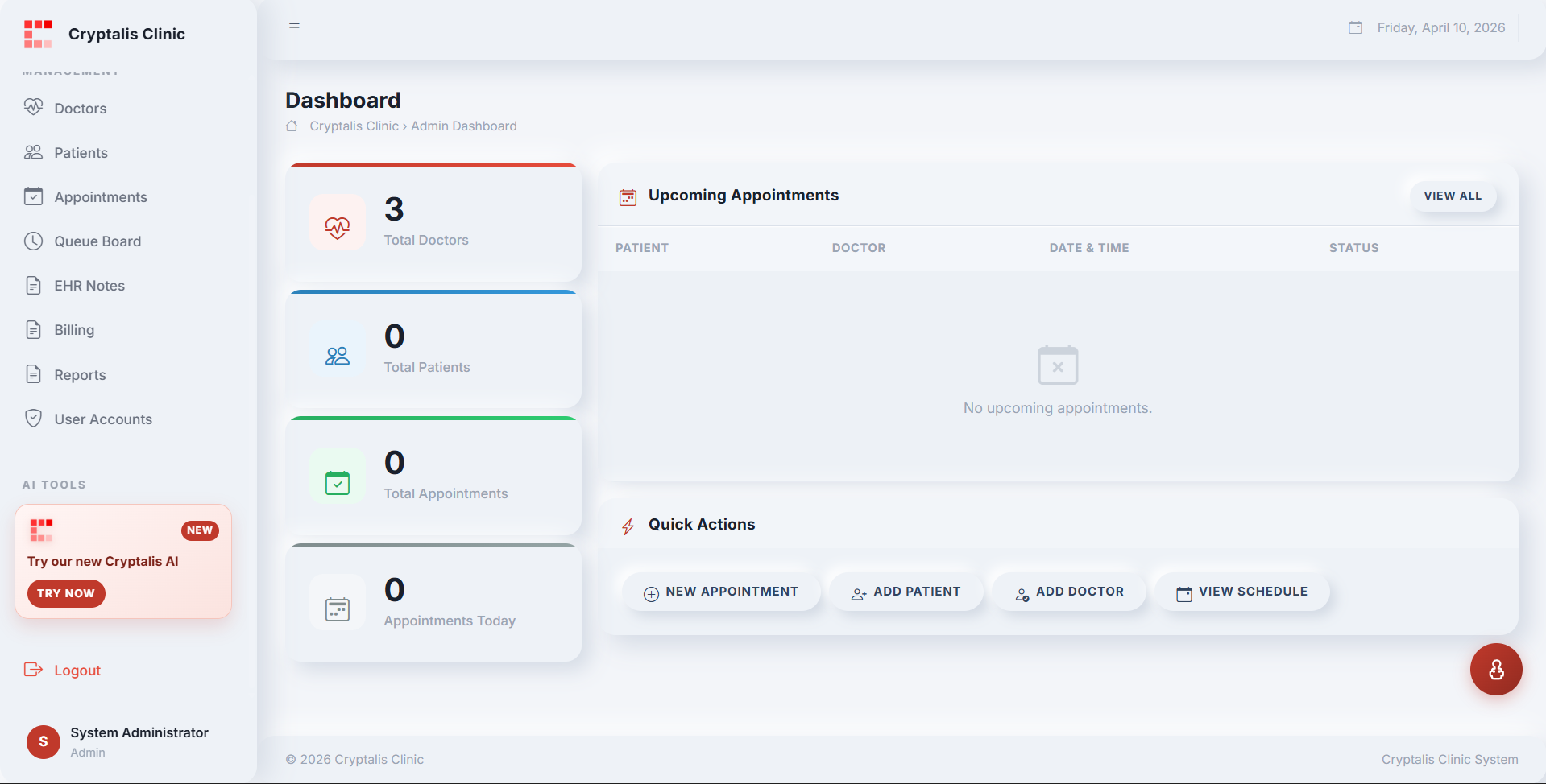 Clinic Management System